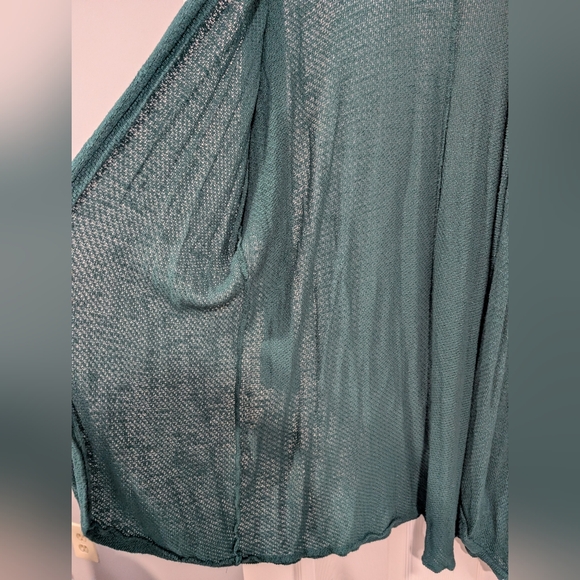 Torrid Botanical Garden Hacci Open Front Cocoon Cardigan in Size 2 (18/20) - Picture 8 of 14